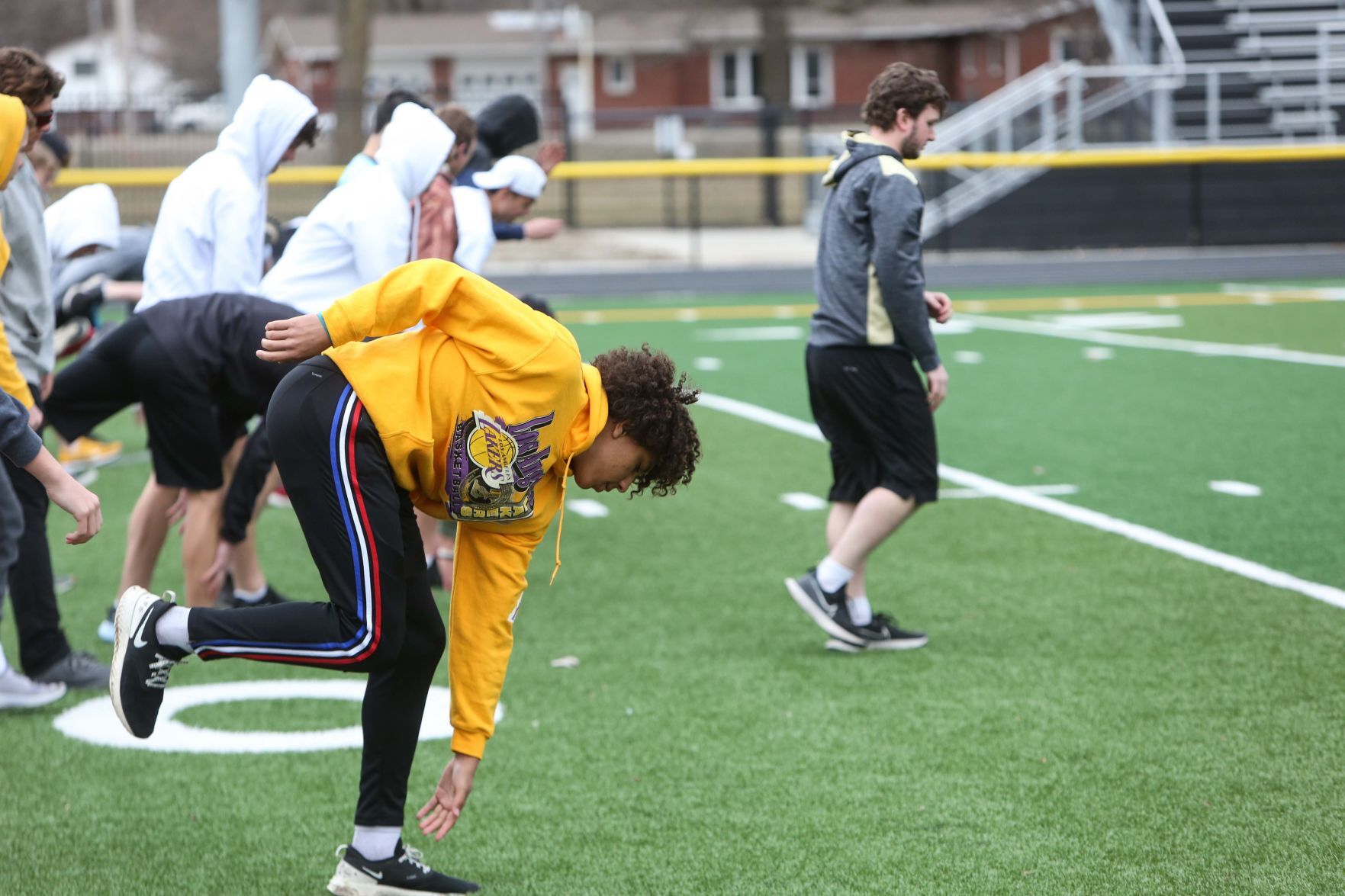 Clear Lake boys track practice 2